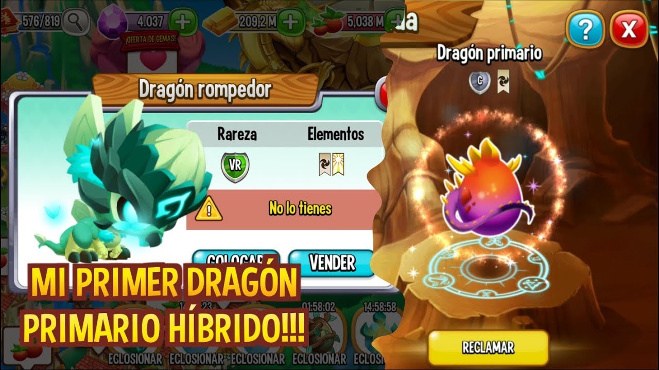 MI PRIMER DRAG&Oacute;N H&Iacute;BRIDO PRIMARIO | BATALLAS: CR&Iacute;TICOS NUEVOS :O | DCMANUEL