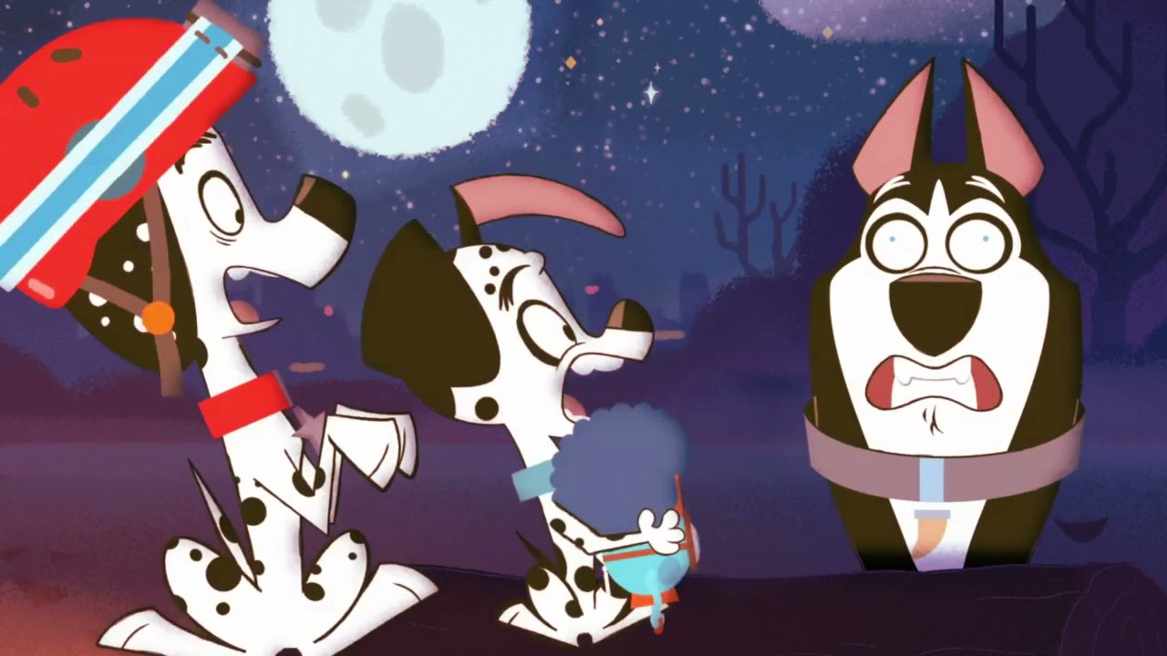 This is a 101 dalmatians street Halloween AMV