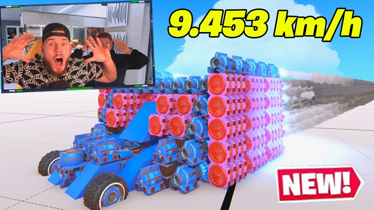 ich BAUE Das SCHNELLSTE AUTO in Trailmakers! 1300 km/h!