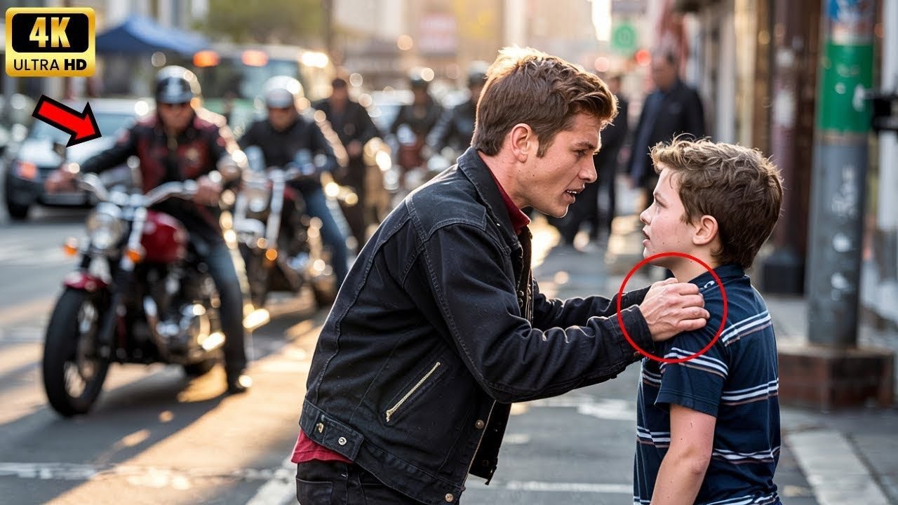 Ein Mobber legte sich mit dem neuen Jungen an  Großer Fehler! Er ist der Sohn eines Hells Angels!..