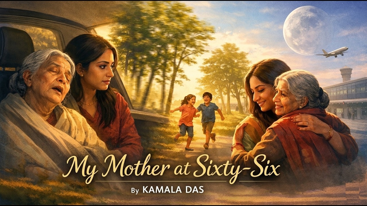 My mother at Sixty Six #class12 #english #englishsummary #englishsubject #cbseboard #ncert #mother