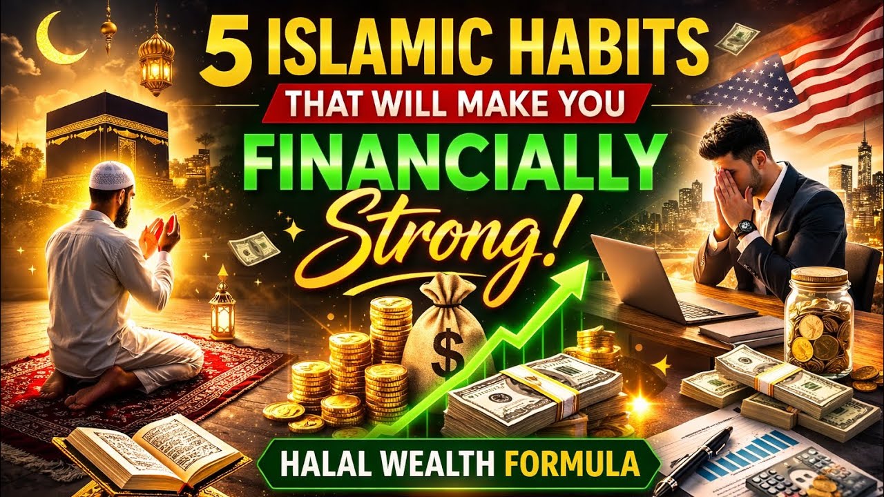 “Struggling With Money? 5 Islamic Habits That Change Everything”