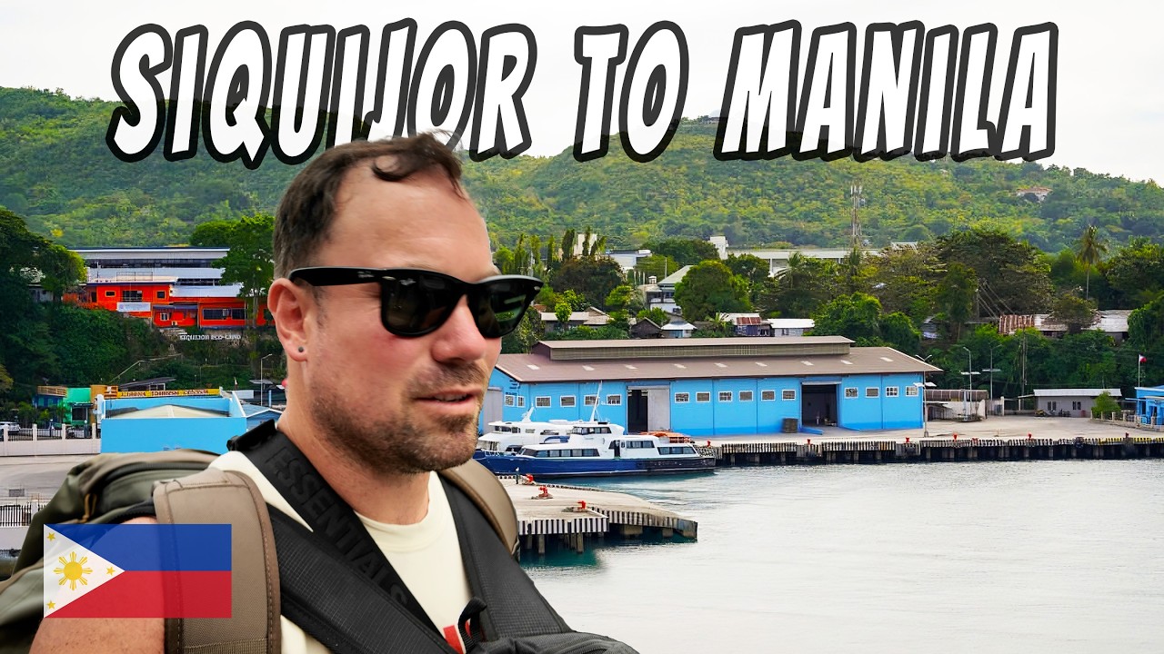 Из Сикихора в Манилу | Паром, джоллиби и тур по отелям 🇵🇭 (Филиппины)