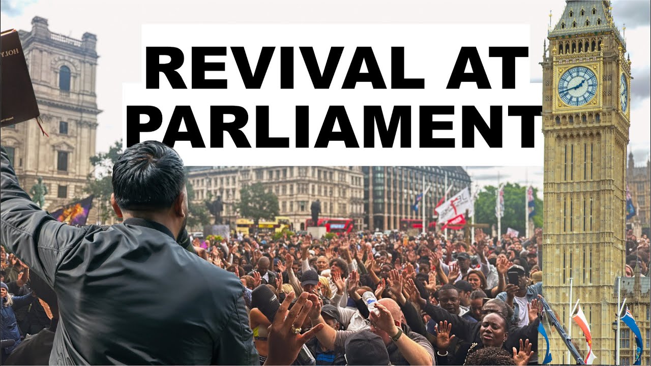 Is the UK Turning Back to God? Massive Crowd for Jesus Outside Parliament