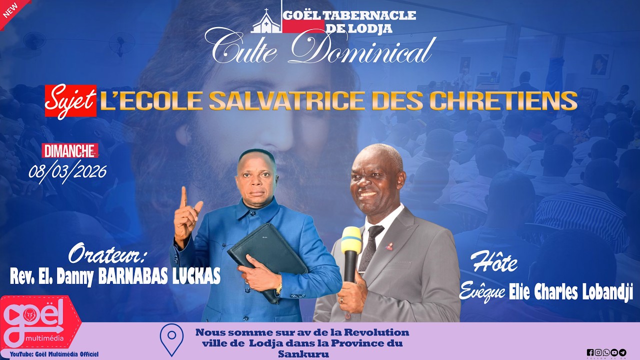 L'ECOLE SALVATRICE DES CHRETIENS  | PASTEUR EL. DANY  BARNABAS LUCKAS