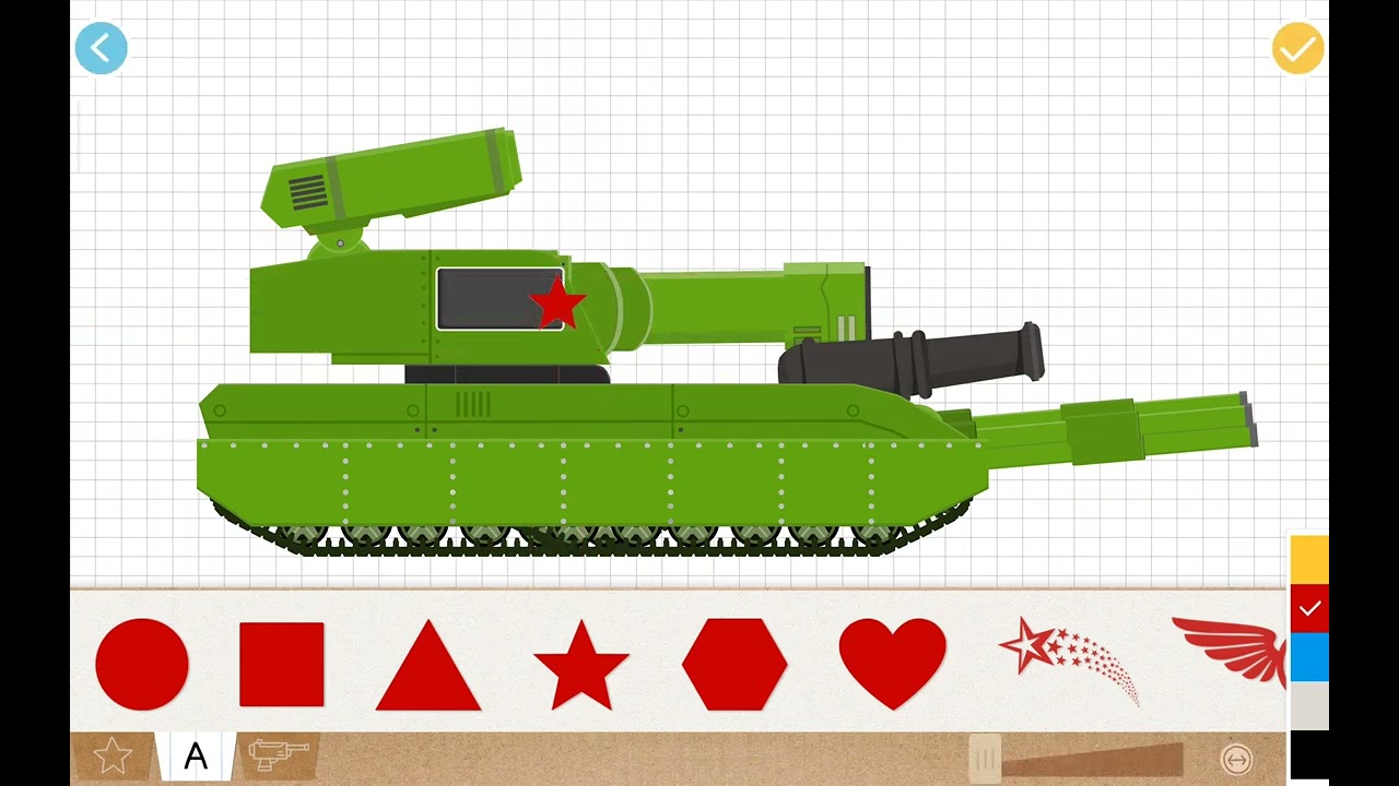 Saya buat tank dan menyelesaikan tempat random 