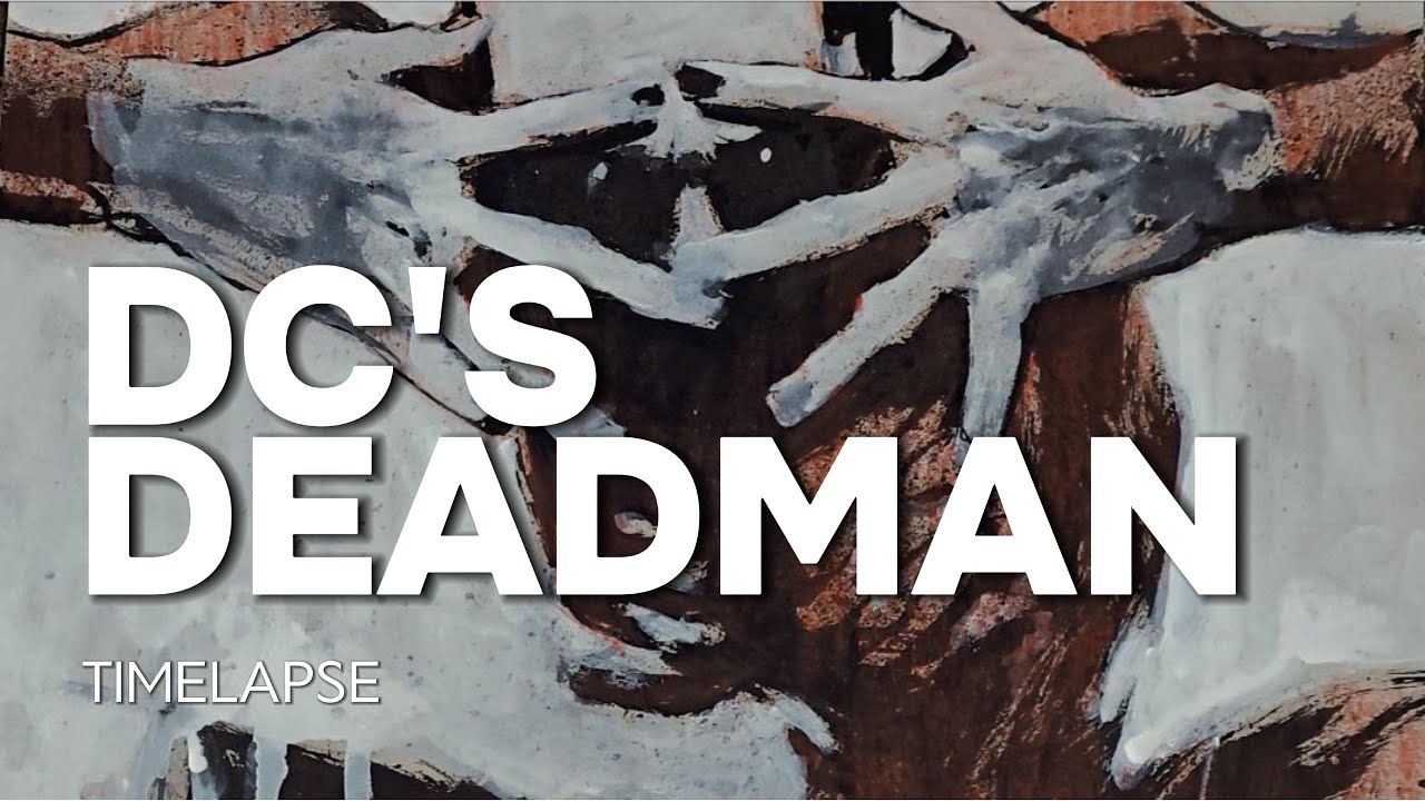 Let's Draw DC'S Deadman (Timelapse)