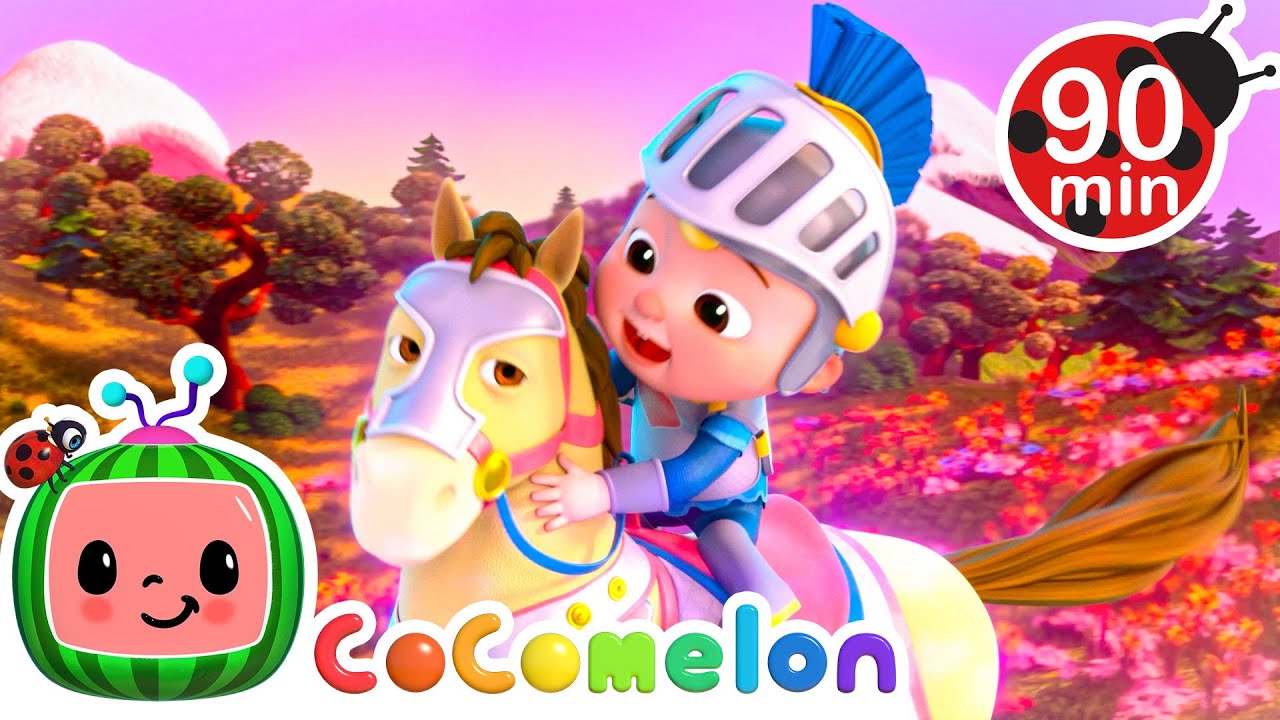 Knight JJ Rides a Horse! Fantasy Adventure | CoComelon | Songs and Cartoons | Best Videos for Babies