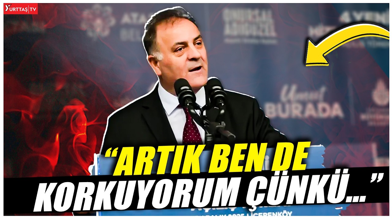 İBB Başkanvekili Nuri Aslan Çatalca İlke Sitesi Kentsel Dönüşüm Projesi İmza Töreninde konuşuyor