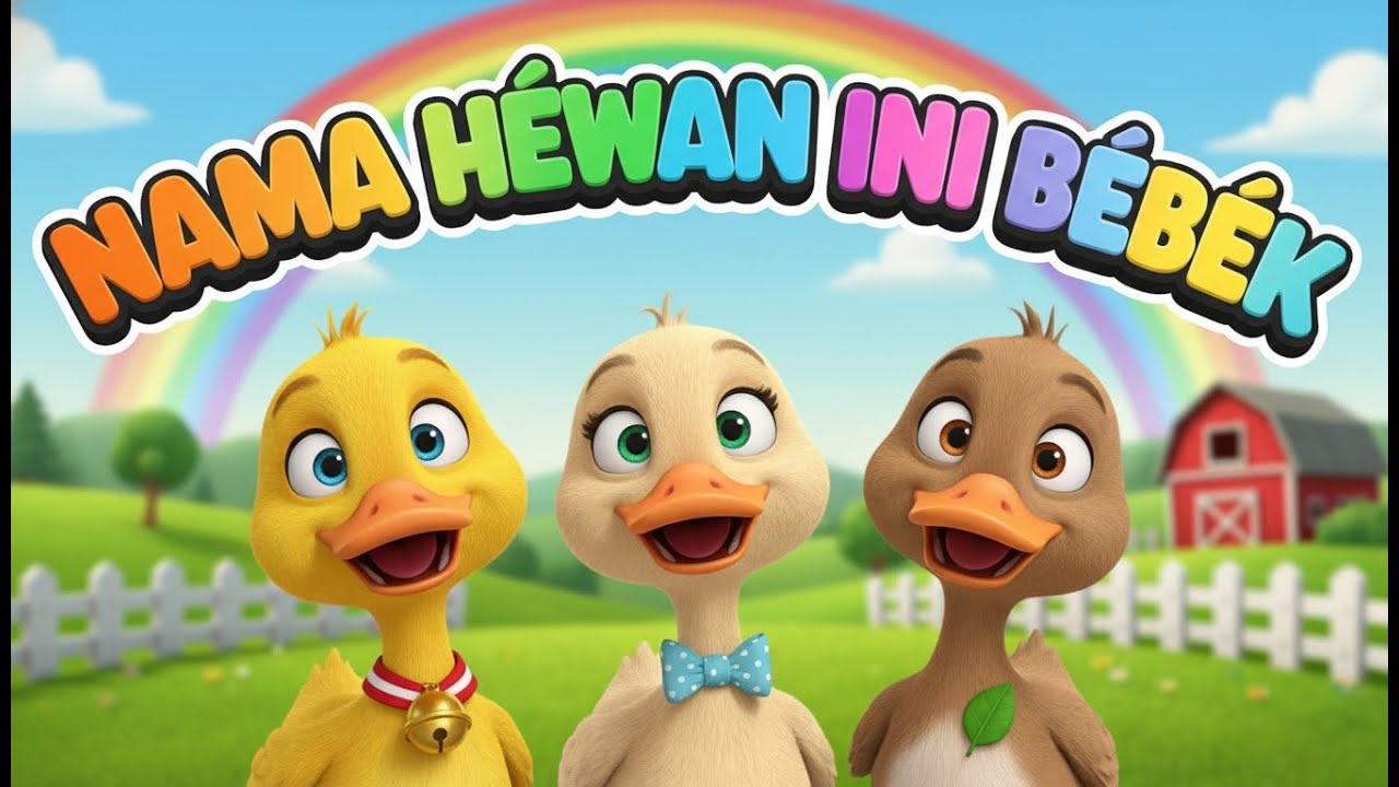 Bebek Kwek Kwek (Nama Hewan Ini Bebek) 🦆 Lagu Anak Indonesia Populer | Covered by PazaKids Channel
