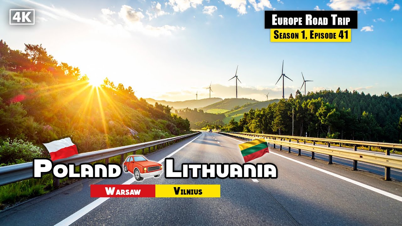Watch This Before You Drive from Warsaw to Vilnius | Europe Road Trip, S1 Ep41