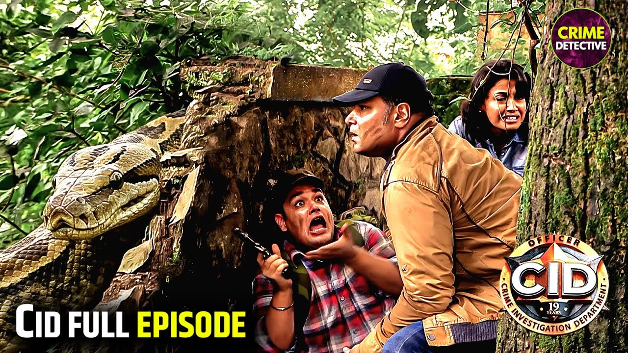 सी.आई.डी. | Daya और Shreya अजगर से बचने क लिए छुपे दीवाल के पीछे | CID | Crime Detective |New Season