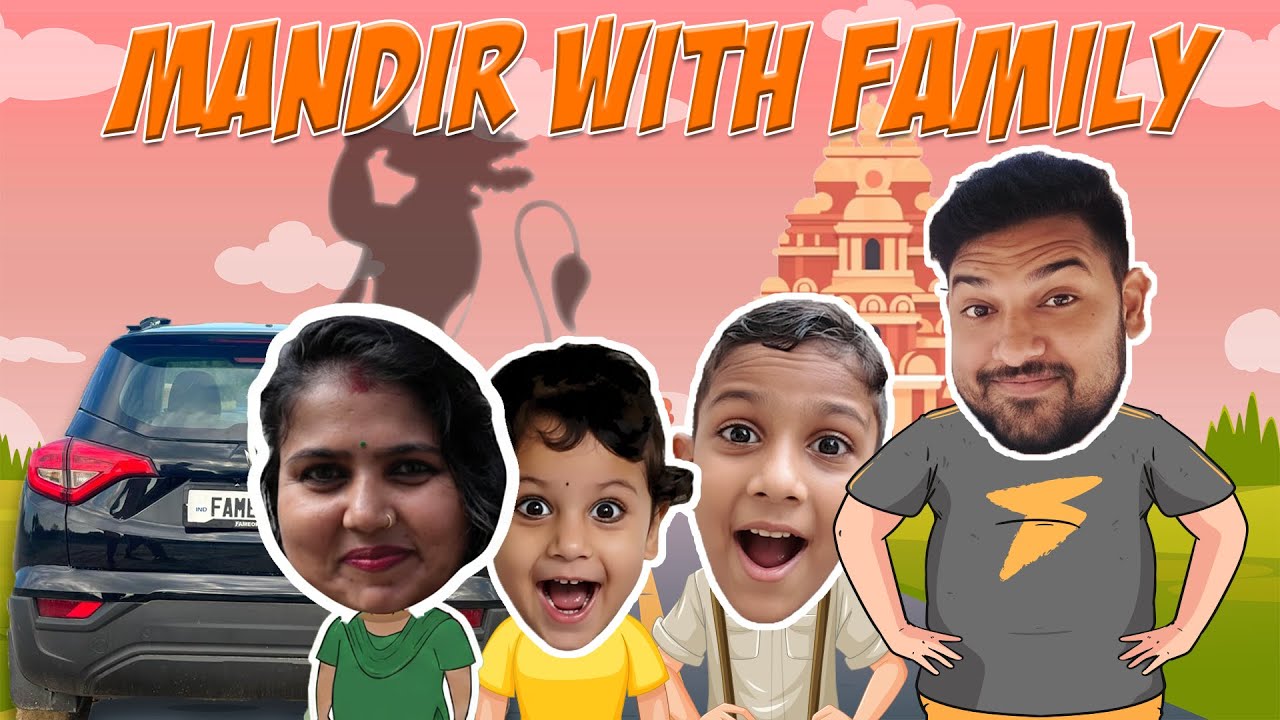 Family Ke Saath Sabse Special Din | Temple Visit Vlog | Indian Vlog