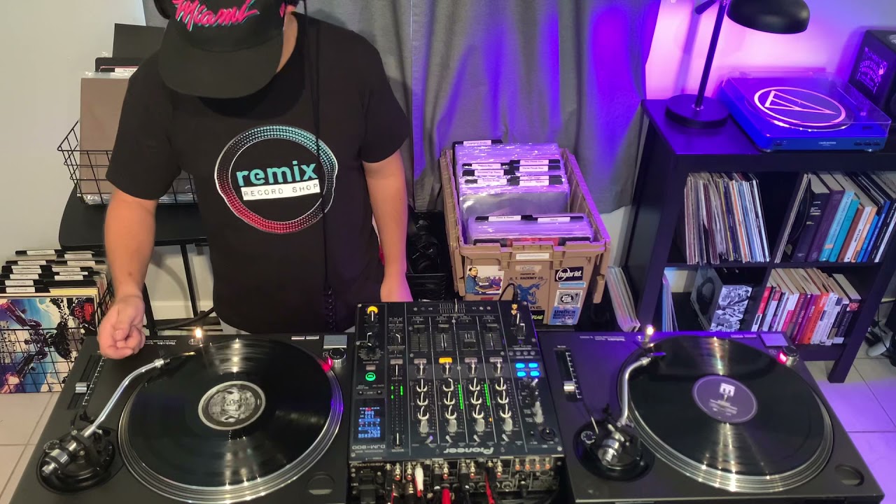 Electro Breaks Techno-Bass Vinyl Mix - Alex T of Miami Bass Symphony