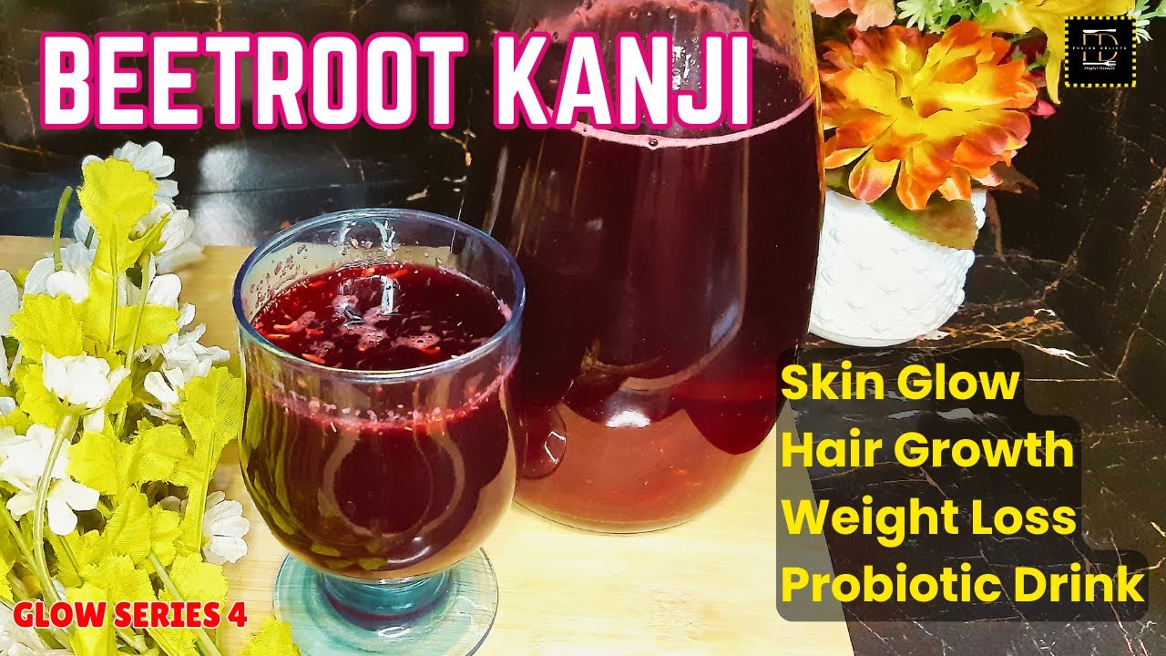 Beetroot Kanji By Fusion Delights| Probiotic Weight Loss Drink | Fermented Kanji Recipe