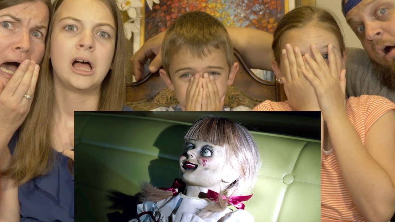 ANNABELLE COMES HOME TRAILER REACTION