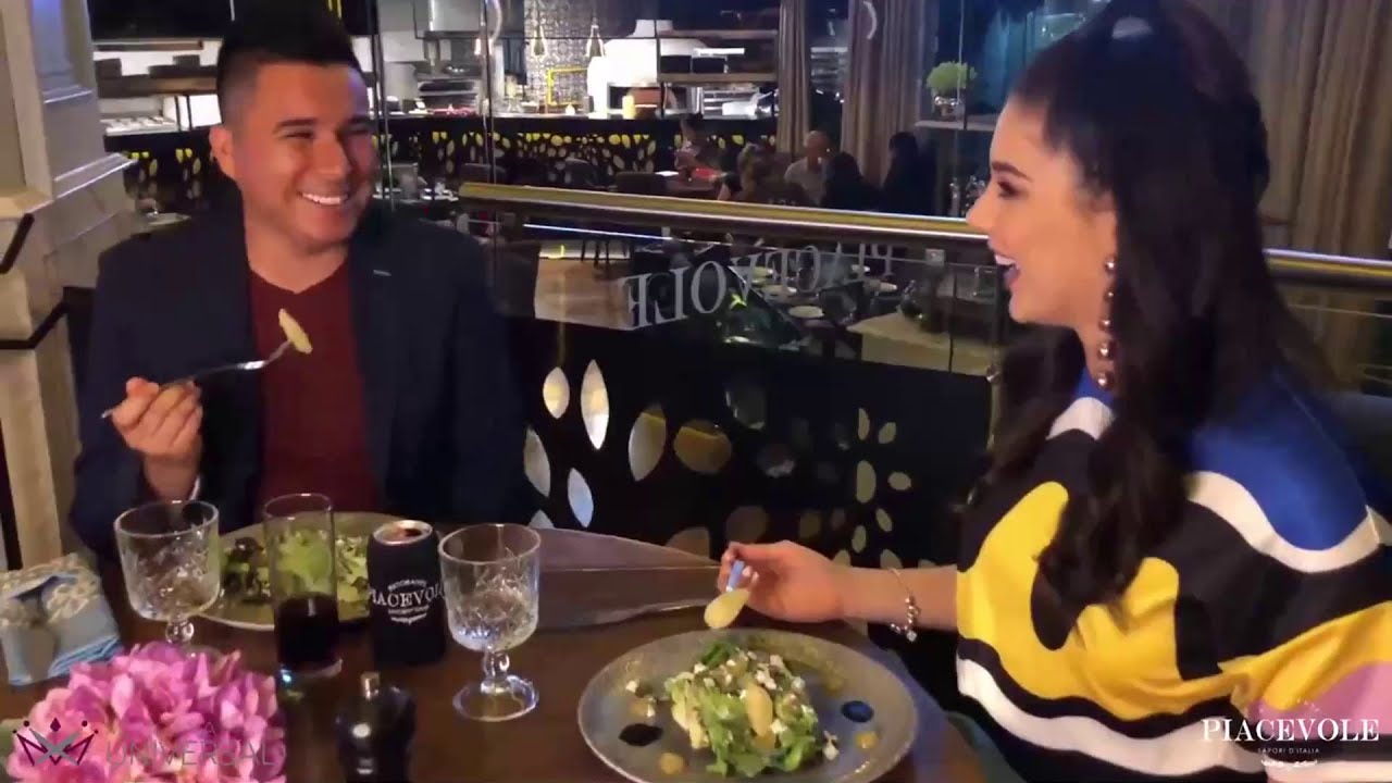 Andrea Toscano revela grandes secretos durante su cena con Alejo Villareal