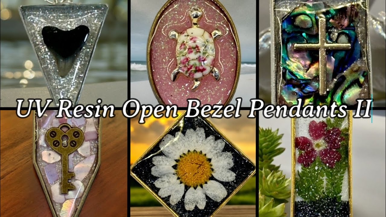 #505 10 Different UV Resin Pendant Ideas