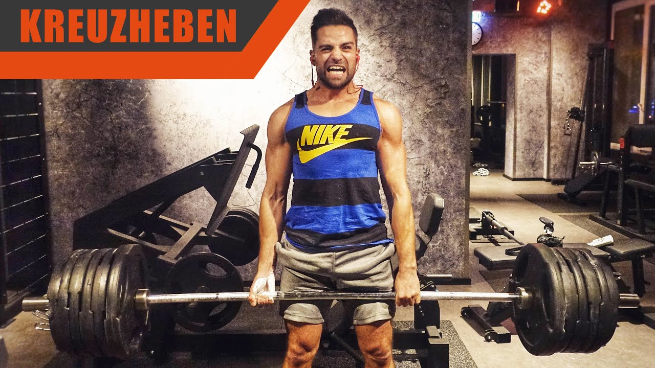 Kreuzheben - 3x3 200KG Gewicht steigern!