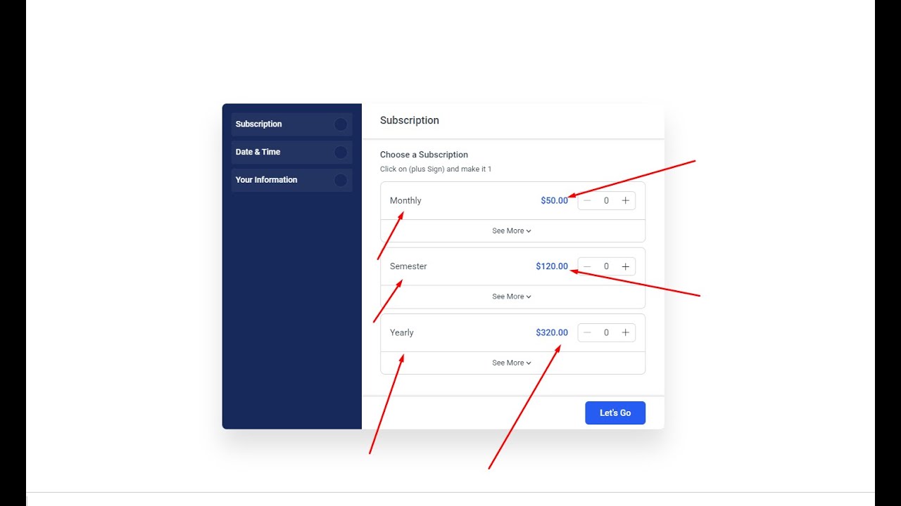 How to add subscription features in Amelia