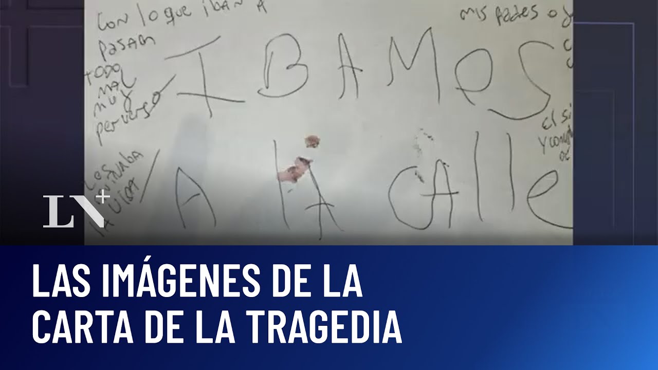 Una mujer habría matado a su marido y a sus hijos: la carta de la tragedia