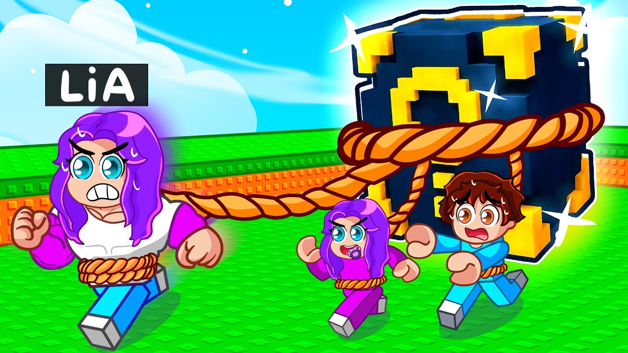 KASLANARAK LUCKY BLOCK &Ccedil;EKTİM! - Roblox