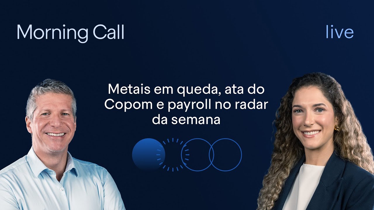 Ouro e prata despencam. Ata do Copom e payroll no radar! Morning Call BTG Pactual