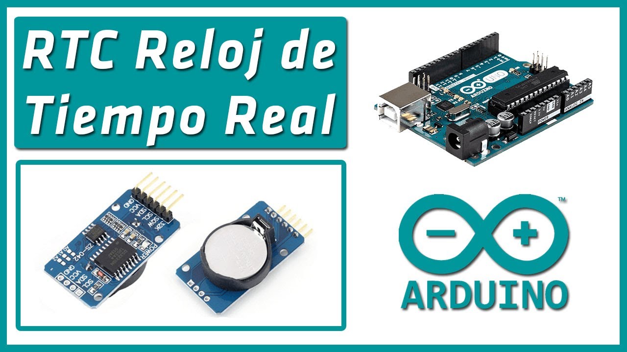 ✔️ Arduino UNO desde Cero - Control de RTC Reloj de Tiempo Real DS1302
