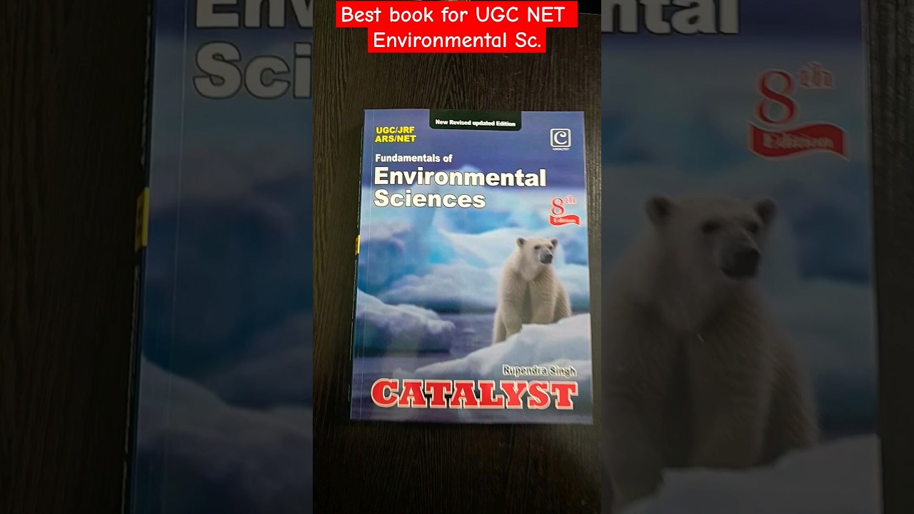 Best book for UGC NET Environmental sciences #ntanetjrf #jrf #environmentalscience #ugcnet