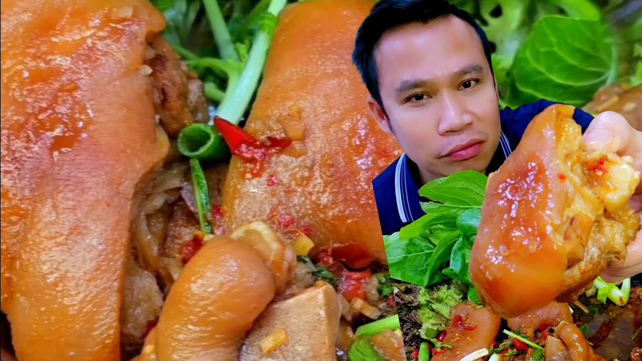 ขาหมูใต้น้ำ เครื่องสมุนไพรหอมๆแซ่บๆ