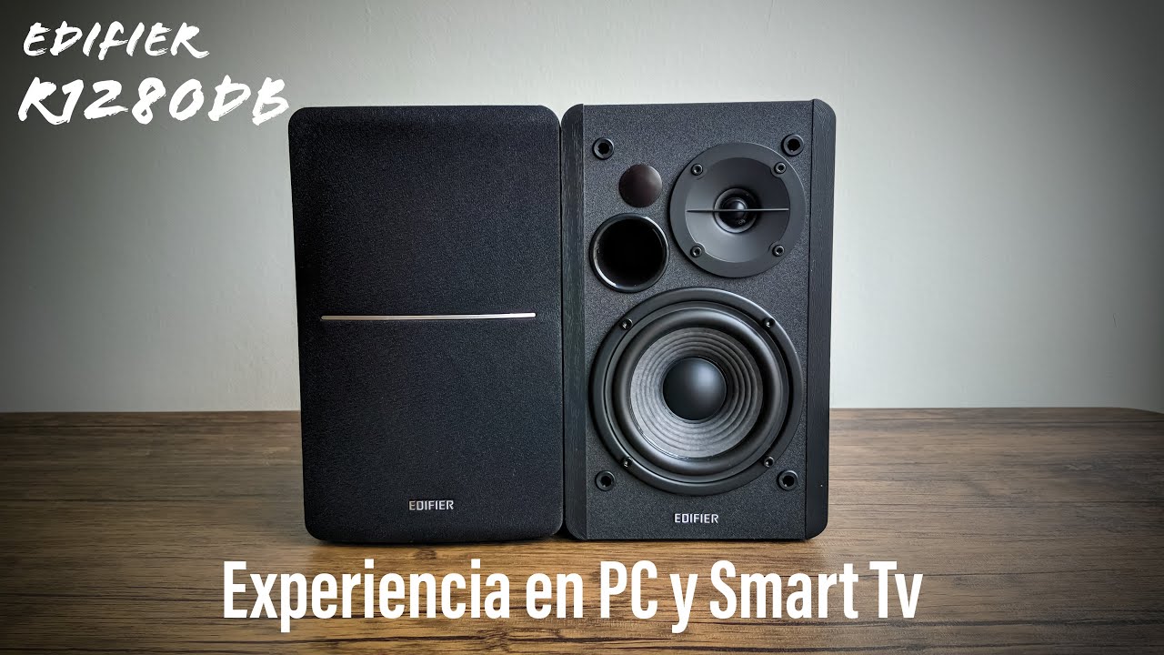 Parlantes Edifier R1280DB || 42Watts RMS || Experiencia en Smart Tv y PC || Conócelos al máximo