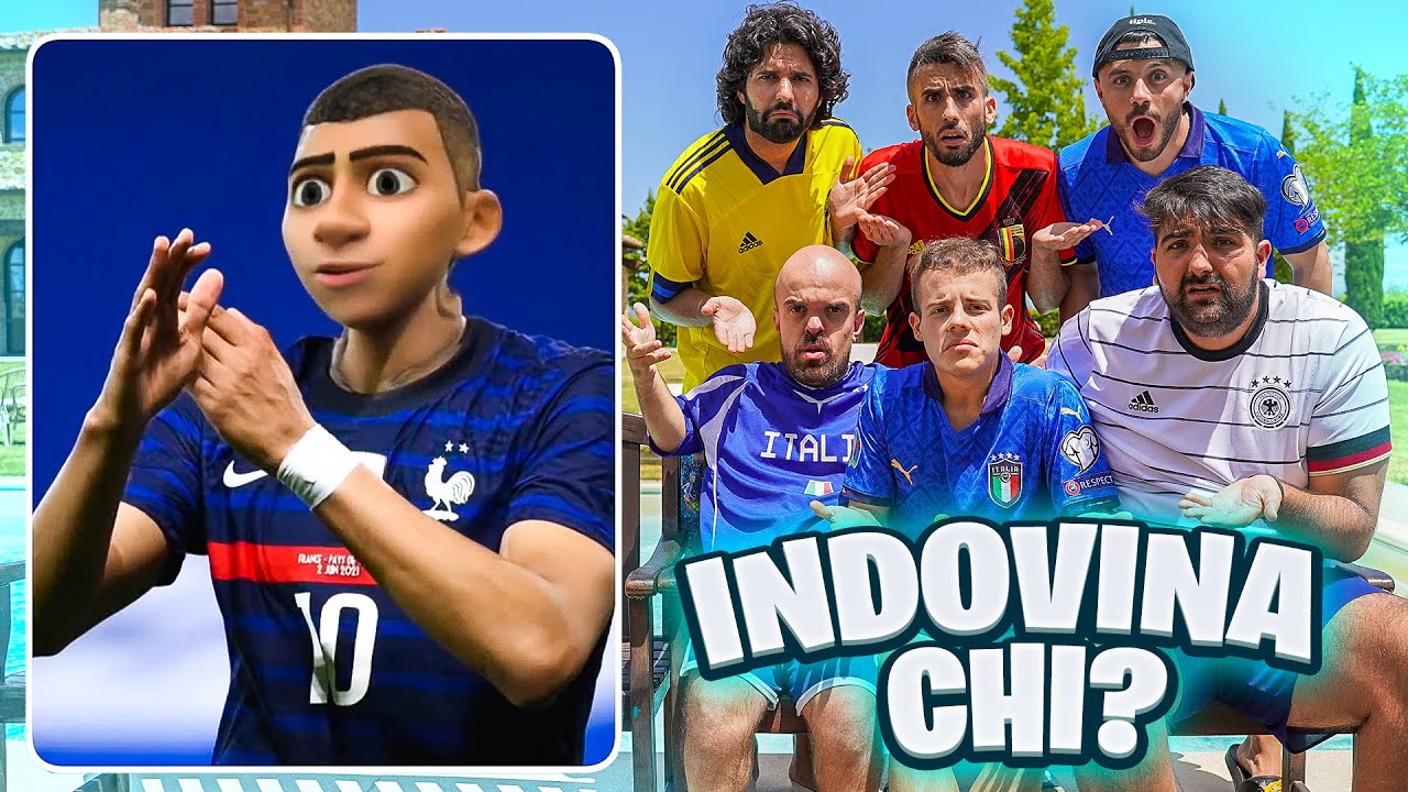 ⚽ INDOVINA il GIOCATORE CARTONE ANIMATO di EURO 2020! QUIZ con gli ELITES!