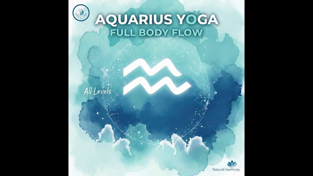 Welcome to Aquarius Season Yoga | Full Body Yoga for Clarity & Freedom