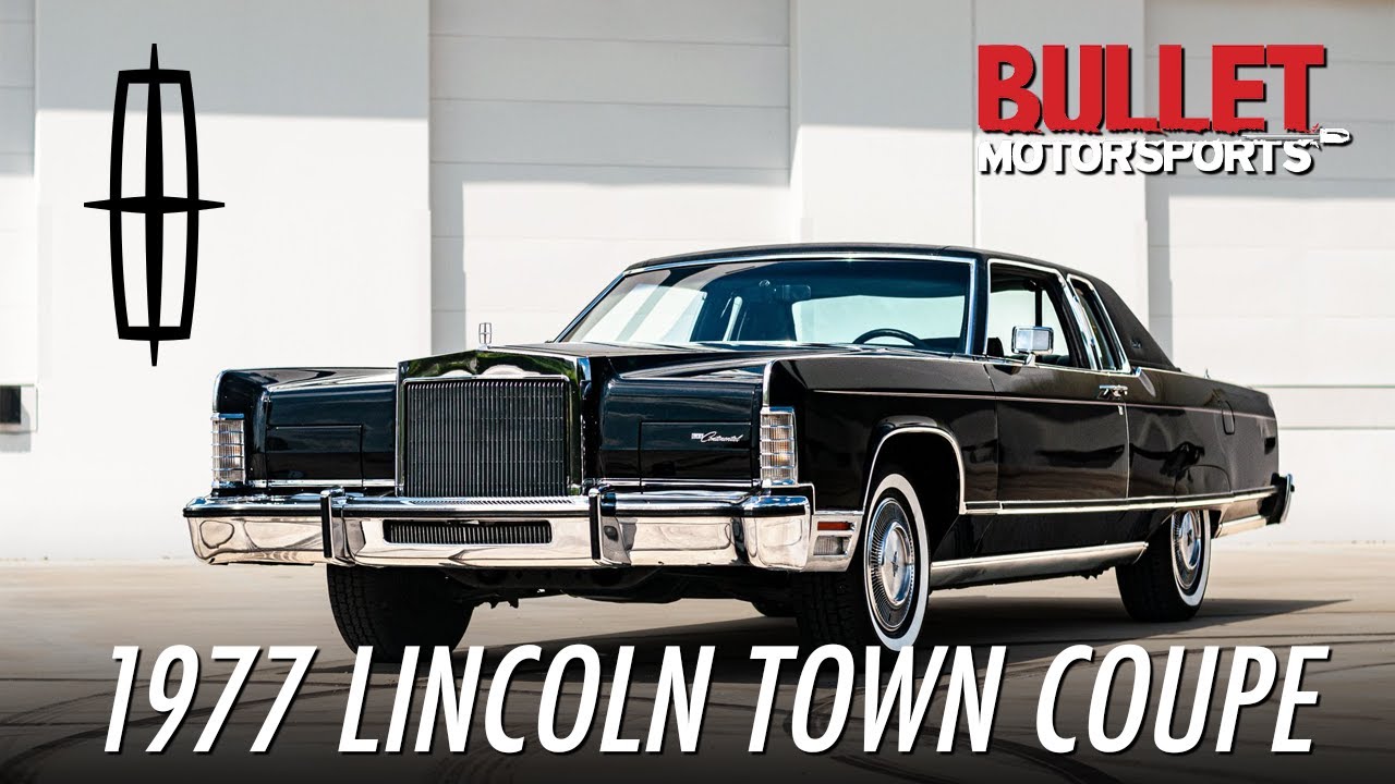1977 Lincoln Town Coupe | Review Series | [4K] | Black Betty