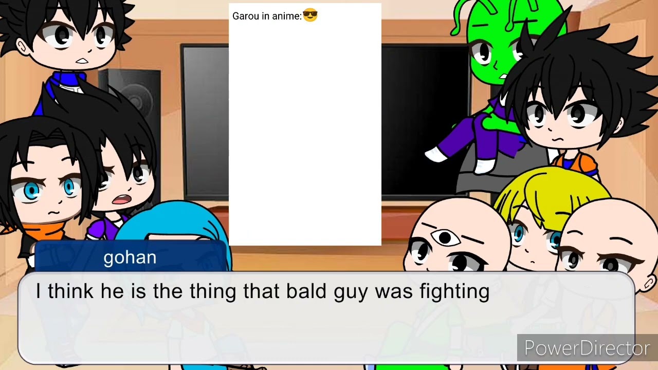 Dragon Ball react to Garou (part 1)