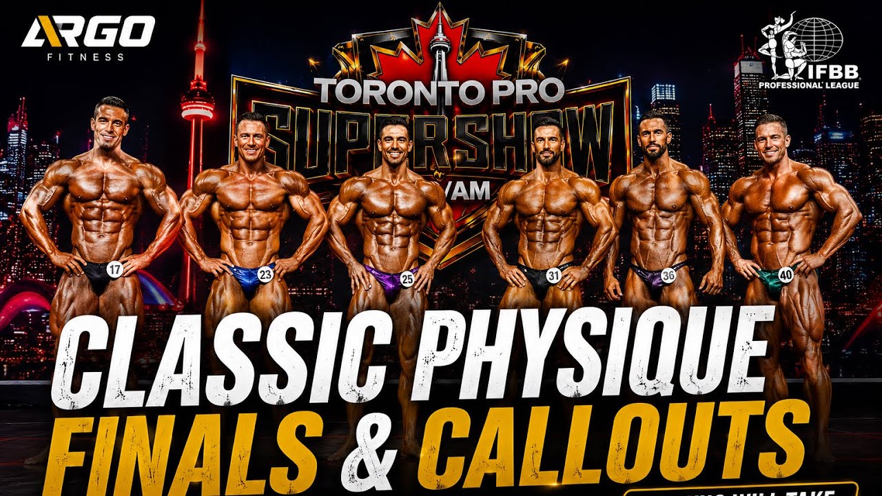 Classic Physique Final Callouts 🔥 Toronto Pro Show 2026 | IFBB Pro League