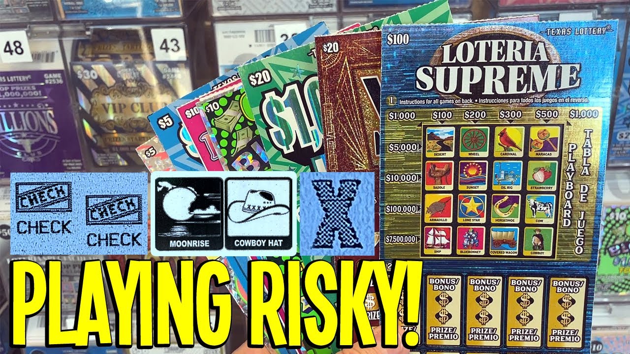 PLAYING RISKY and WINNING! $250 TEXAS LOTTERY Scratch Offs