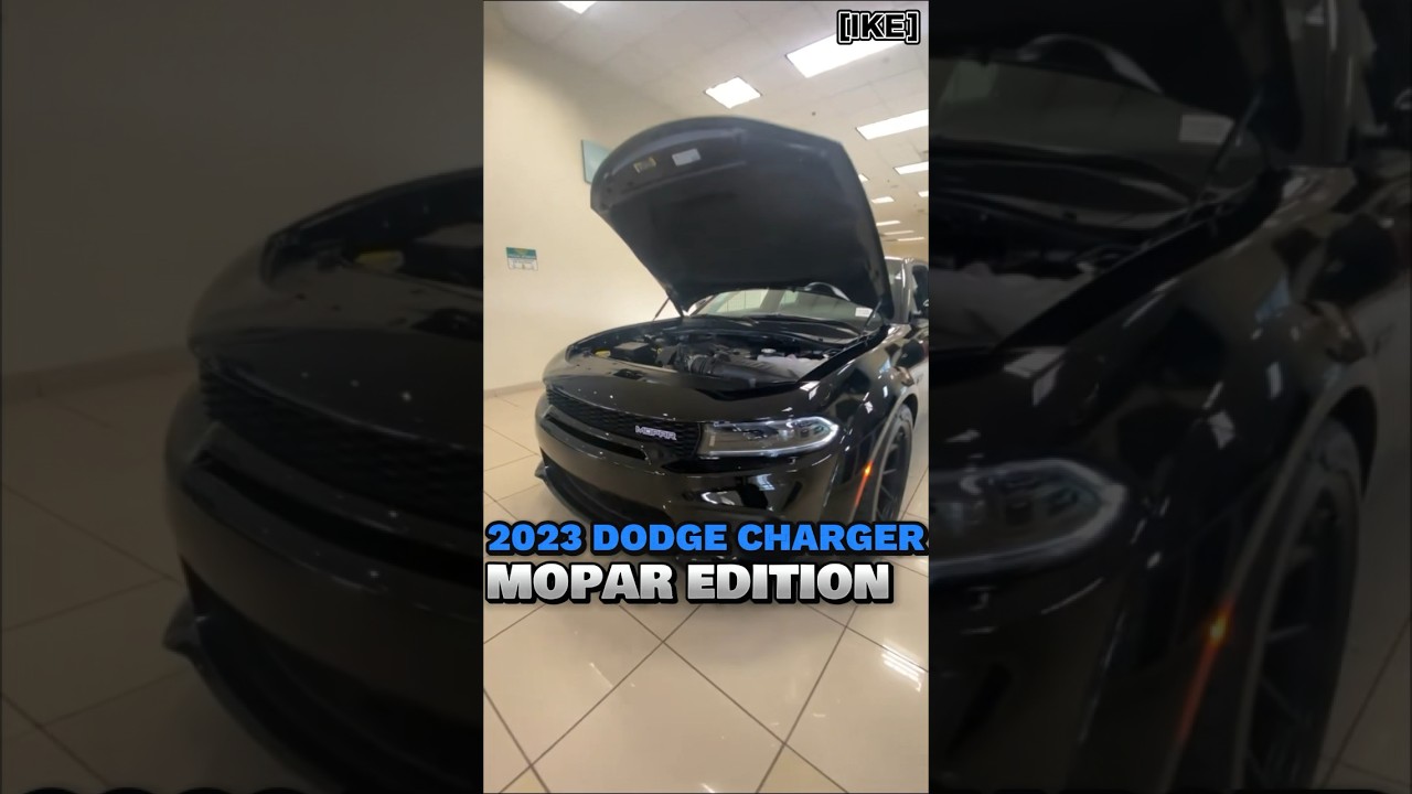 2023 Dodge charger Mopar edition #deal #dodge #socialmediamarketing #fyp #sactpack #hellcat #charger
