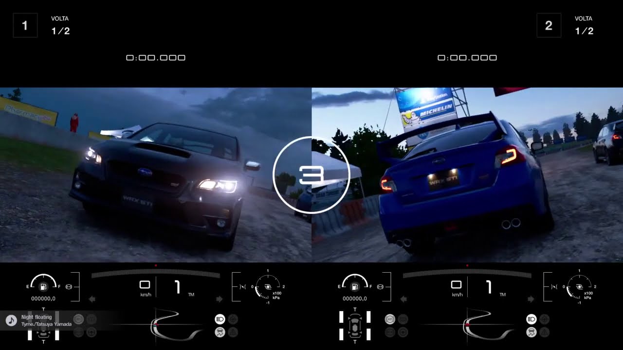 Gran Turismo®SPORT - PS4 - MULTIPLAYER OFF-LINE 2 PLAYERS SPLITSCREEN!