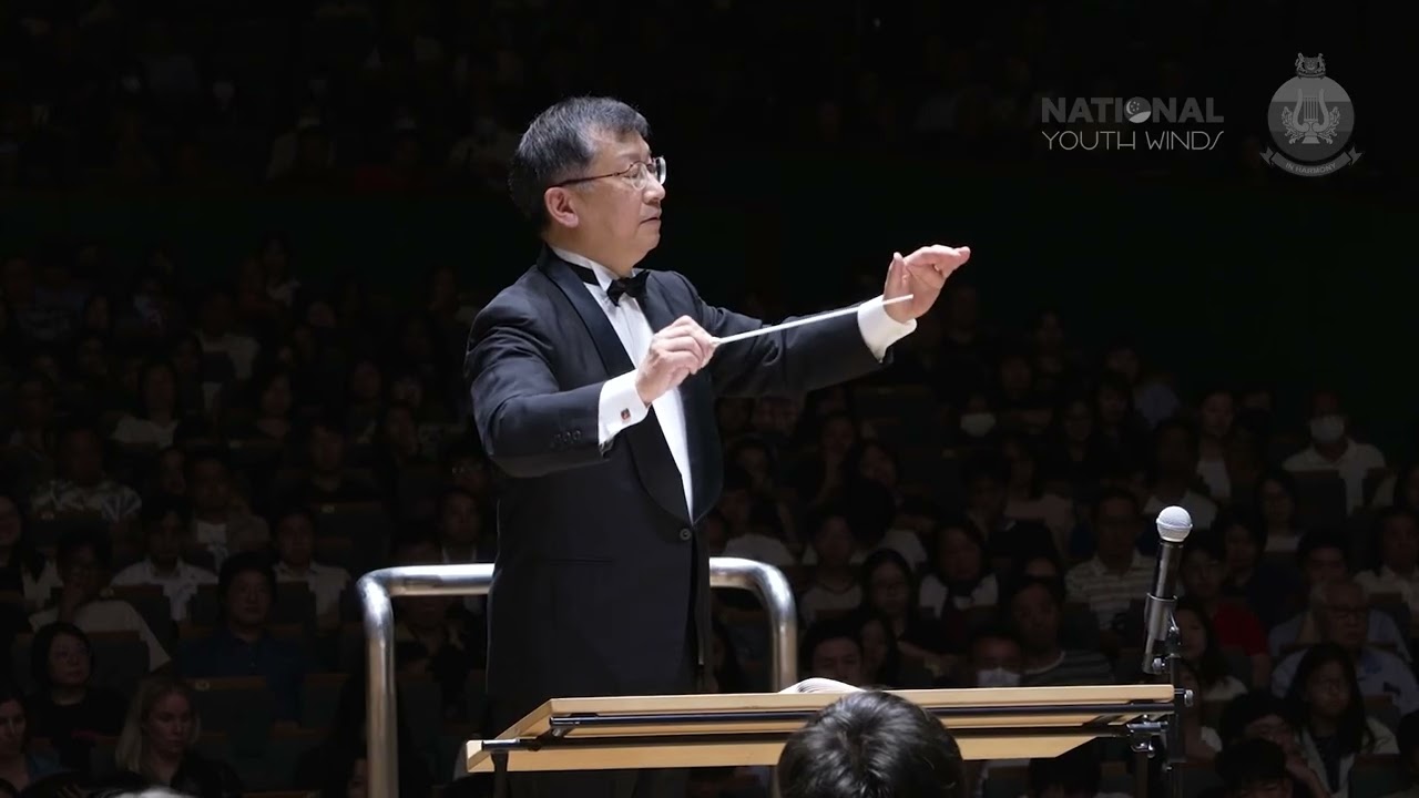 Alfred Reed - The Hounds of Spring / National Youth Winds / SAF Central Band • Yasuhide Ito
