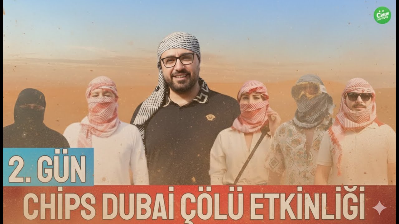 Dubai &Ccedil;&ouml;l&uuml;nde IRL! | Kum Kayagi & Deve Turu (2. Gun)