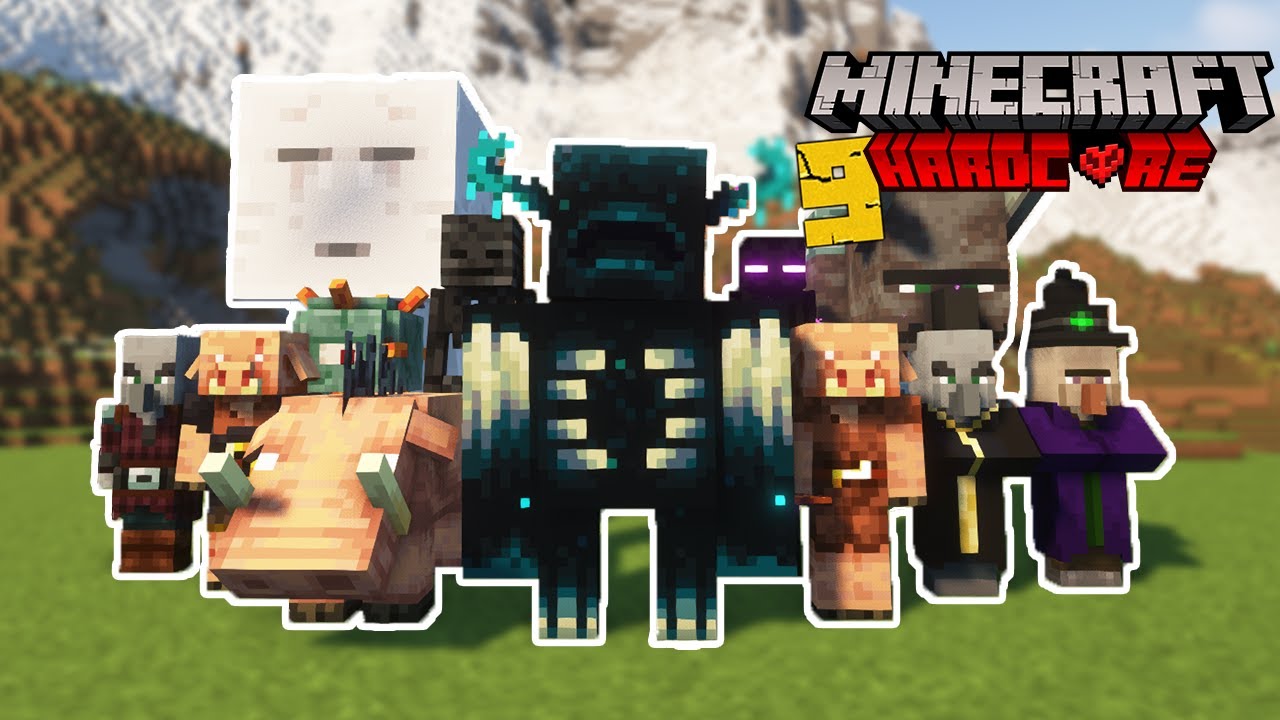J'ai Capturé Tous Les Mobs En HARDCORE Sur Minecraft
