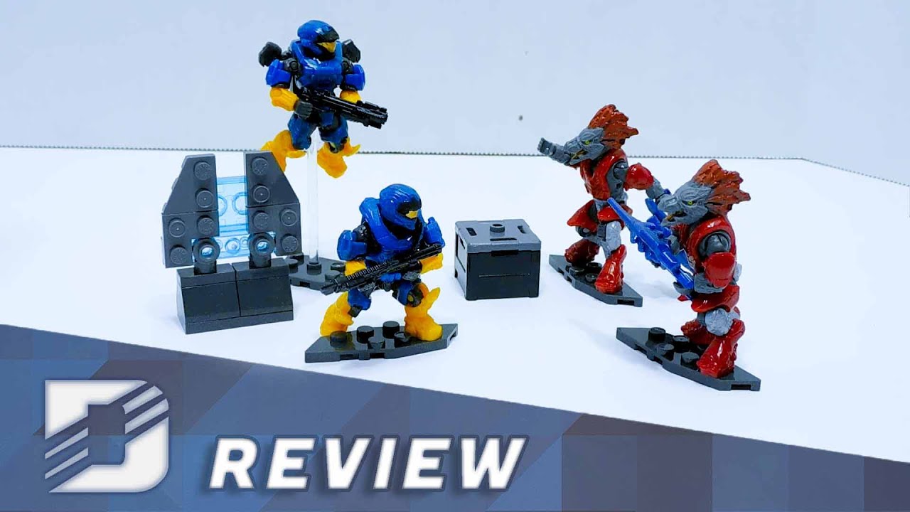 Обзор распаковки Mega Construx Halo Sword Base Invasion