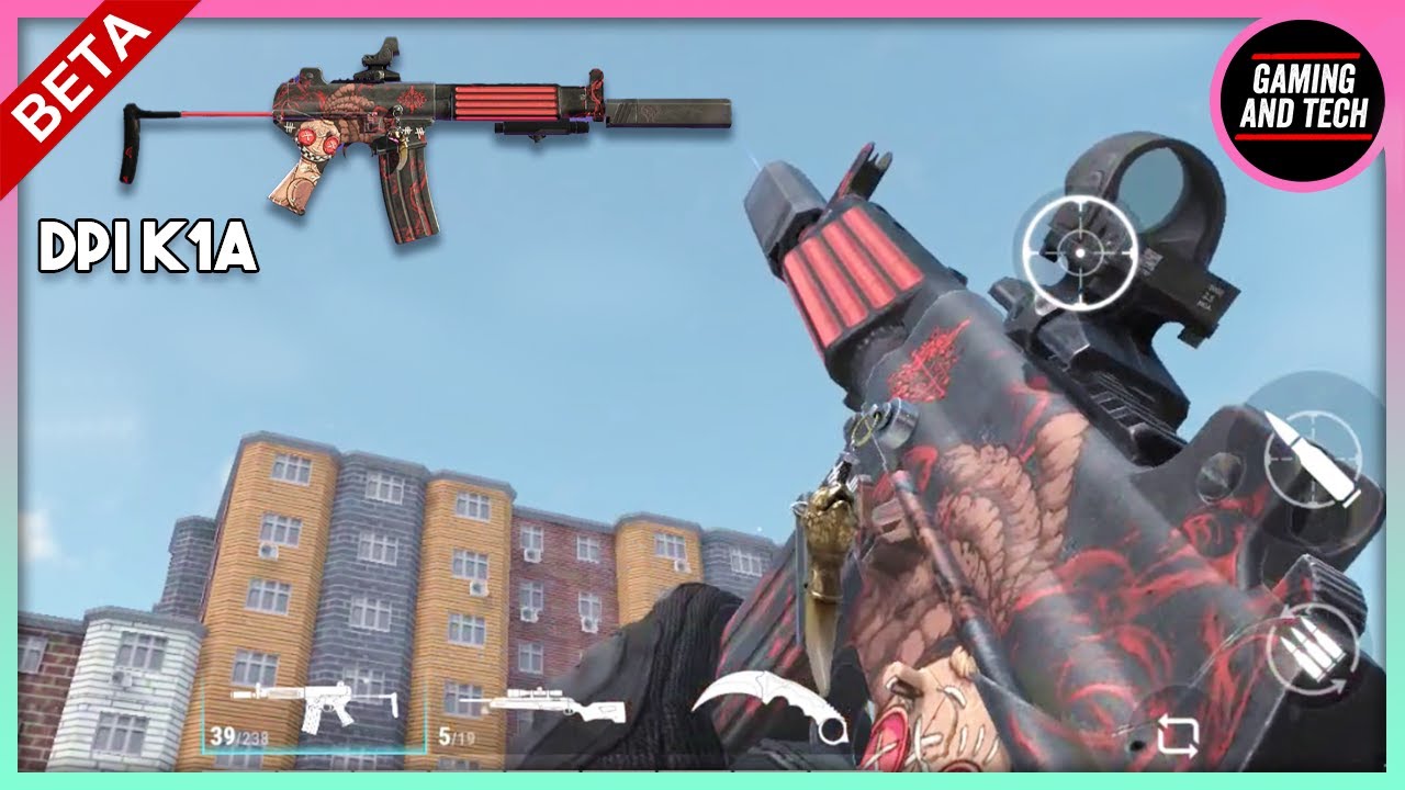 DPI K1A Assault Rifle is OP | Modern Strike Online