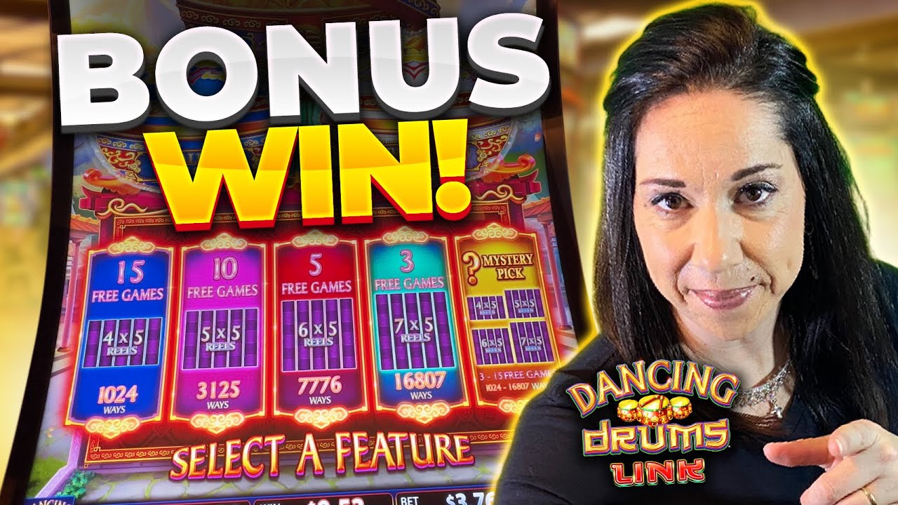 Massive Dancing Drums Link Bonus!