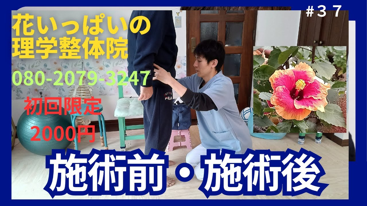 花いっぱいの理学整体院。施術後の効果がすごい！