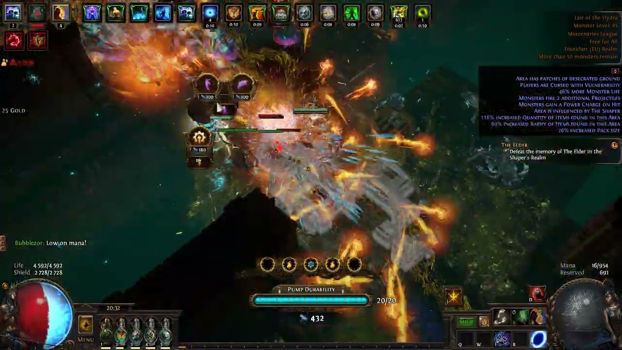 Rolling Magma Saboteur ~25 div / Poe 3.26
