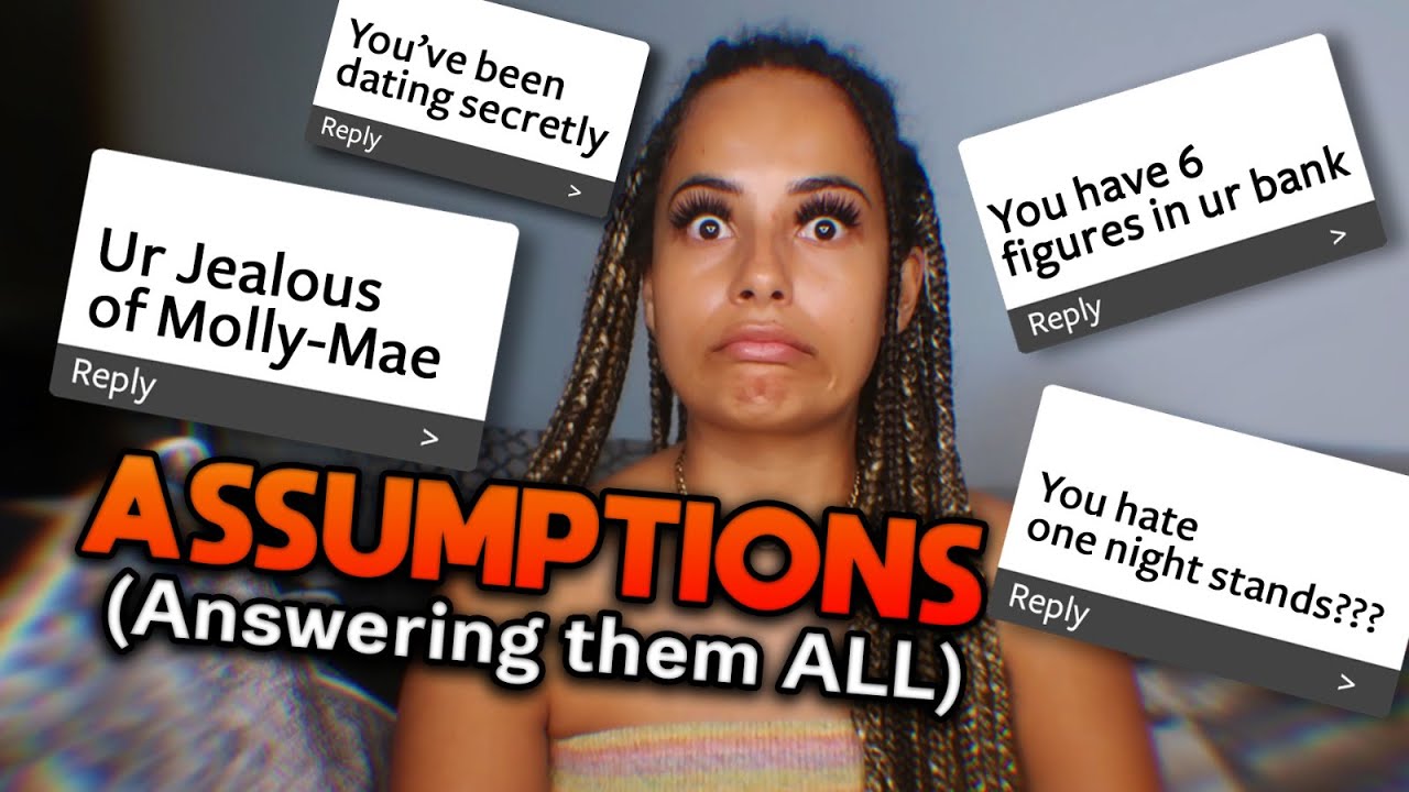 I had to answer ALL of these assumptions