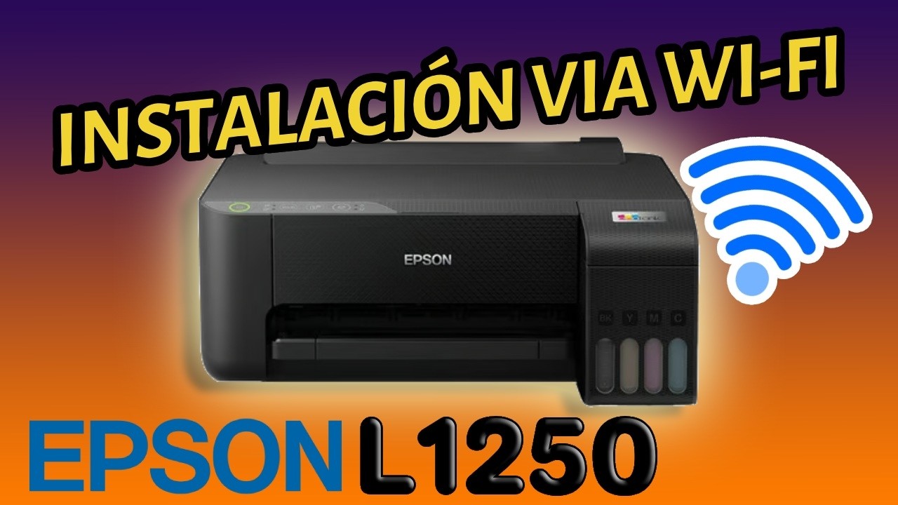 Guía completa para instalar Epson L1250 via inalámbrica WIFI en PC y laptop
