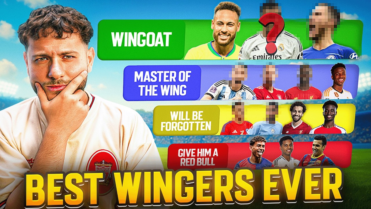 We RANKED the best WINGERS *SINCE 2000* 🏆